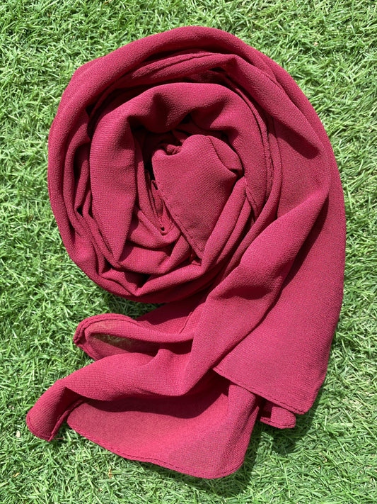 Premium chiffon georgette hijabs (shades of pink)